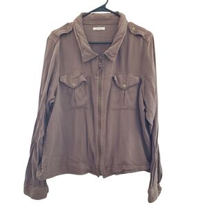 Maurices Utility Jacket in Brown
